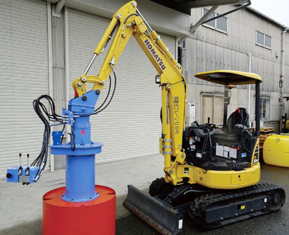 マンホール蓋交換可視化工法 / クイックカッタ―工法